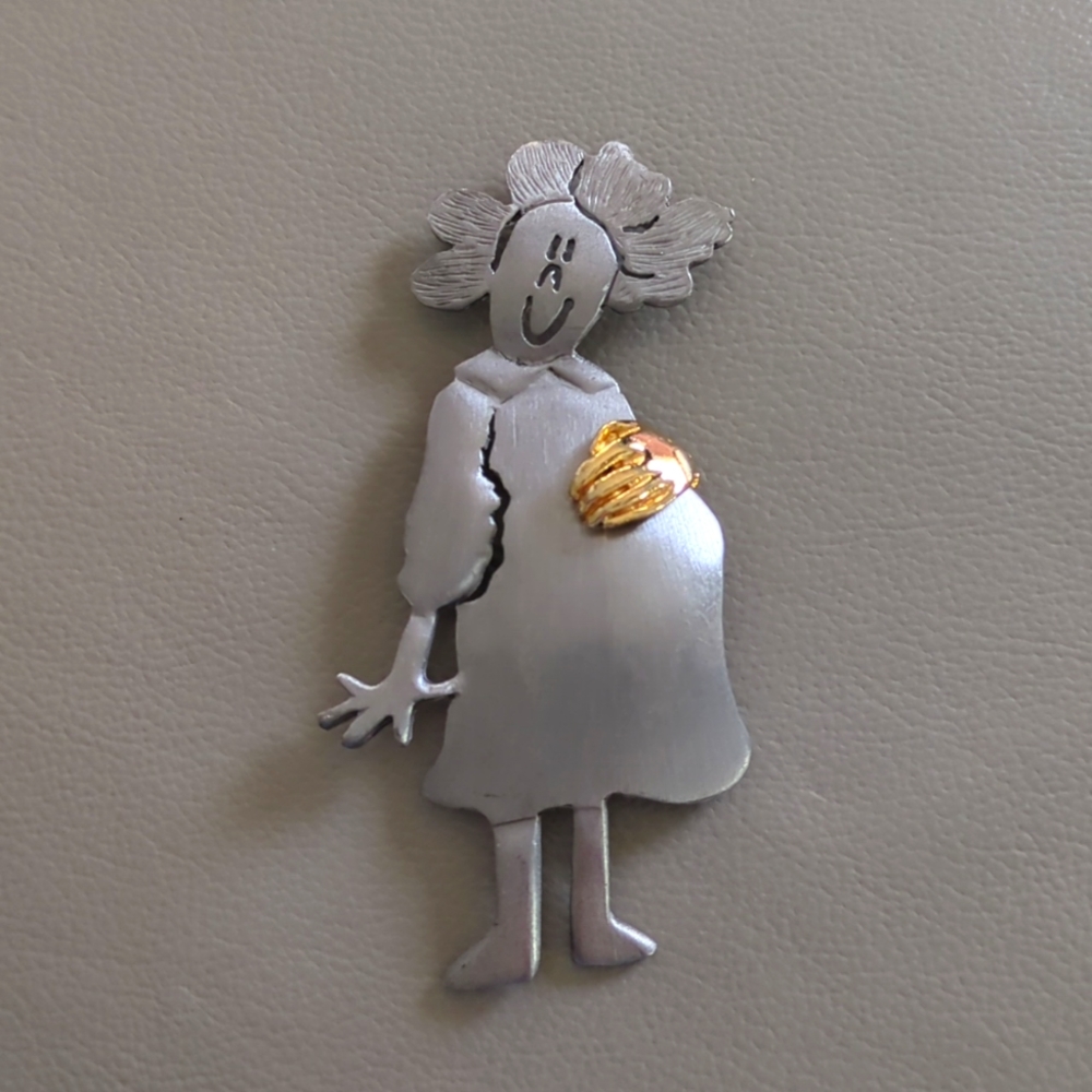 Vintage Soon to be Mom Brooch